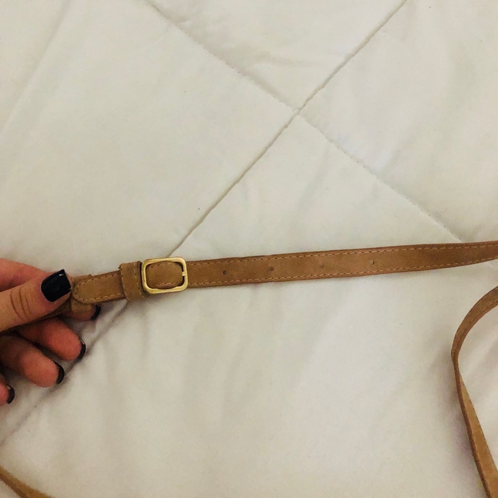 small brown purse